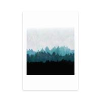 East End Prints Woods Pastel Print
