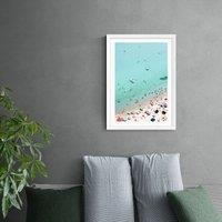 East End Prints Beach Scene Print