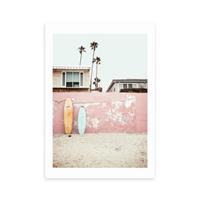 East End Prints At the Beach Print