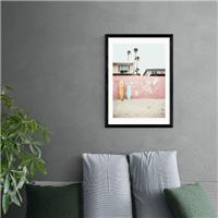 East End Prints At the Beach Print