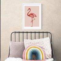 East End Prints Flamingo Print