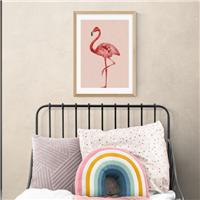 East End Prints Flamingo Print