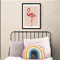 East End Prints Flamingo Print