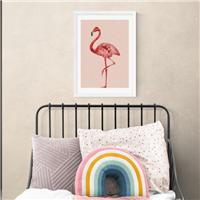 East End Prints Flamingo Print