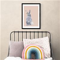 East End Prints Rabbit Print