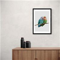 East End Prints Two Love Birds Print