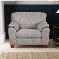 Meyer Tonal Weave Armchair Beige