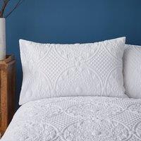 Mandalay White Standard Pillowcase Pair