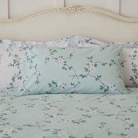 Edith Blue Standard Pillowcase Pair