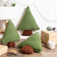 Wool Couture Pine Tree Cushion Knit Kit Green