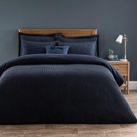 Alston Waffle Duvet Cover and Pillowcase Set