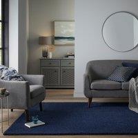 PractiRug Snuggle Washable Rug Navy