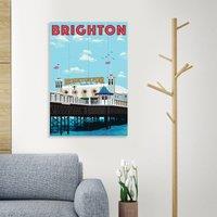 The Art Group Brighton Wooden Wall Art