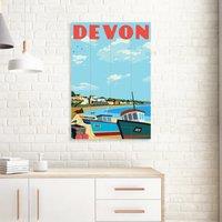 The Art Group Devon Wooden Wall Art