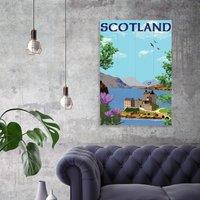 The Art Group Scotland Wooden Wall Art