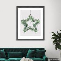 The Art Group Fern Star Framed Print