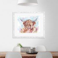 The Art Group Highland Cow Framed Print