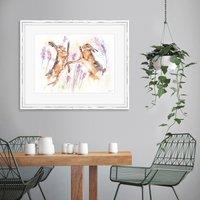 The Art Group Spring Hares Framed Print