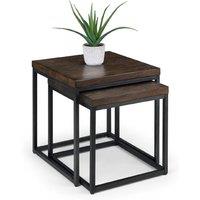 Brooklyn Nesting Side Tables, Dark Oak