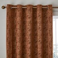 Mottled Chenille Eyelet Curtains