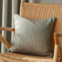 Churchgate Herringbone Stripe Cushion Olive