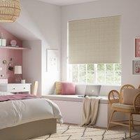 Sienna Cheetah Blackout Natural Roller Blind Beige