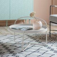 Elwood Coffee Table, Iron White