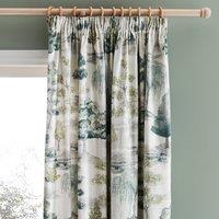 Thermal Pencil Pleat Blackout Tape Top Pair of Curtains Ready Made