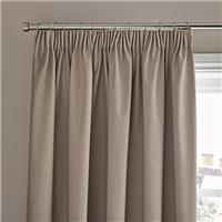 Berlin Blackout Pencil Pleat Curtains