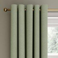 Rotterdam Herringbone Blackout Eyelet Curtains