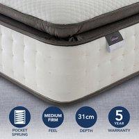 Silentnight Geltex Pocket 1000 Pillow Top Mattress