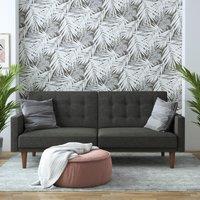 Wimberly Linen Futon Grey