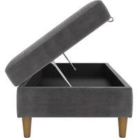 Hartford Chenille Storage Ottoman