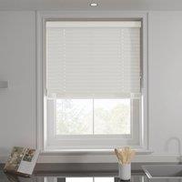 Swish Made To Order 50mm Slats Faux Wood White Venetian Blind