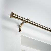 Trumpet Extendable Metal Eyelet Curtain Pole