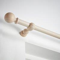 Churchgate Wooden Curtain Pole Dia. 35mm Beige