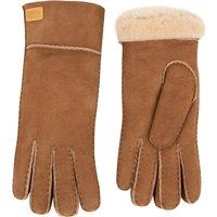 Just Sheepskin Ladies Charlotte Sheepskin Gloves brown