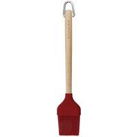 KitchenAid Birchwood Pastry Brush with Silicone Head Red