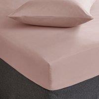 Fogarty Soft Touch Flat Sheet Pink