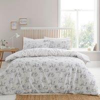 Disney Winnie the Pooh Natural Duvet Cover & Pillowcase Set Cream