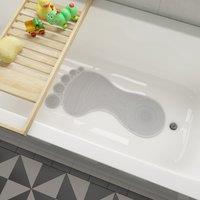 Big Foot Bath Mat Grey
