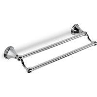 Westminster Double Towel Rail Silver