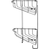 Rust-Free 2 Tier Corner Caddy