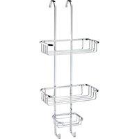 Rust-Free Hook Over 3 Tier Basket Caddy