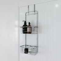 Rust-Free Over Door 2 Tier Storage Caddy