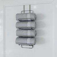 Rust-Free Over Door Towel Rack