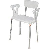 White Inclusive Shower Chair