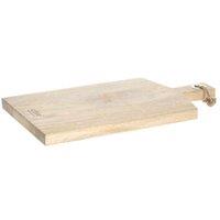 Mango Wood Chopping Board with Handle Brown
