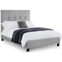 Sorrento Upholstered Bed Frame Light Grey