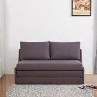 Dos Fabric Sofa Bed Charcoal